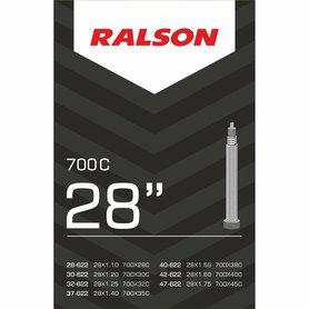 Duše Ralson 700 x 18/28 FV 48 mm , (18/28-622-630 )