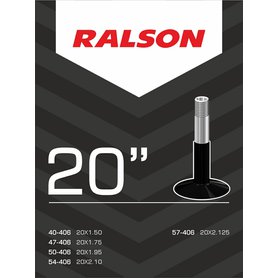 Duše RALSON 20x1,75/2,125 AV balení 1 / 50 ks, 406x47/57